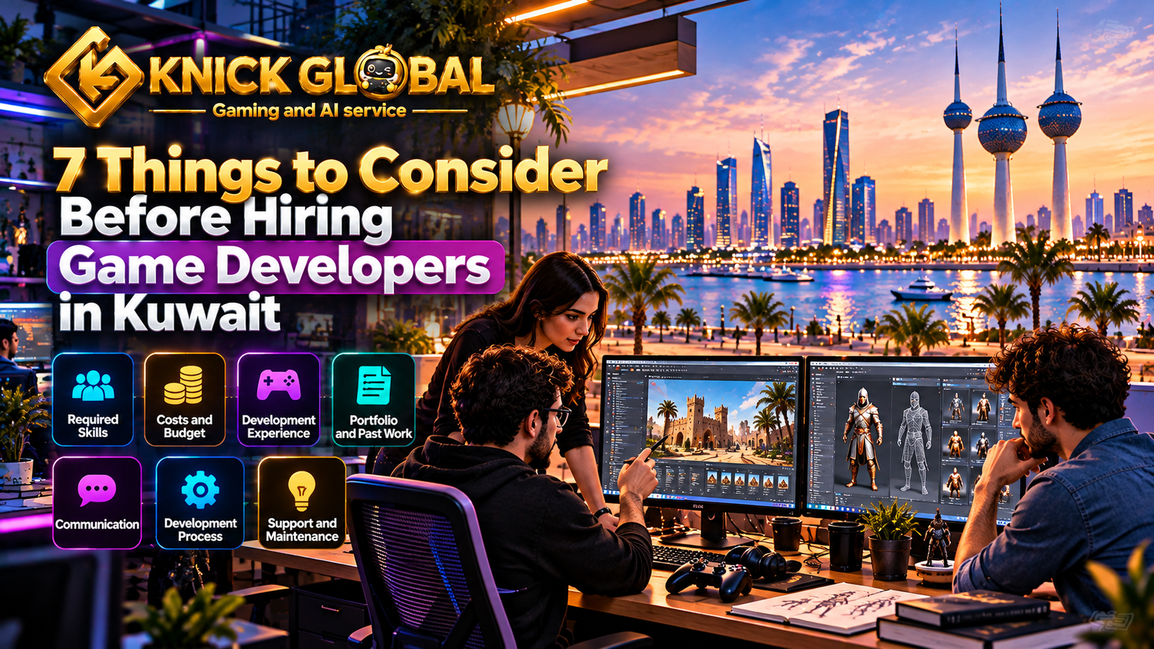 Hire Game Developers in Kuwait